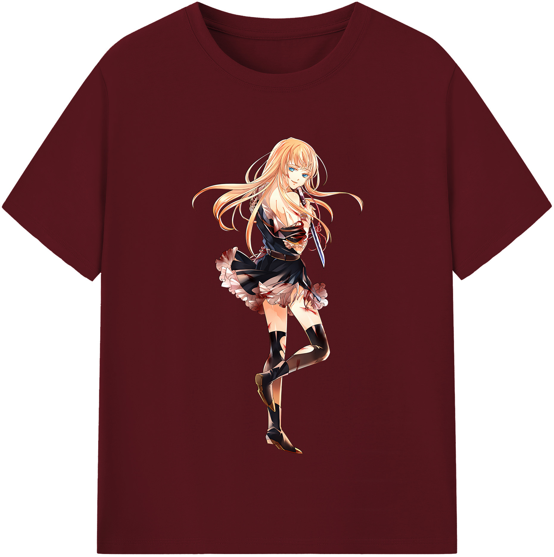（画像用） 刀剣乱舞 Touken Ranbu 綿100％半袖Tシャツ（フロントプリント）